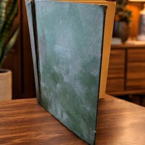 Green Hardcover Book